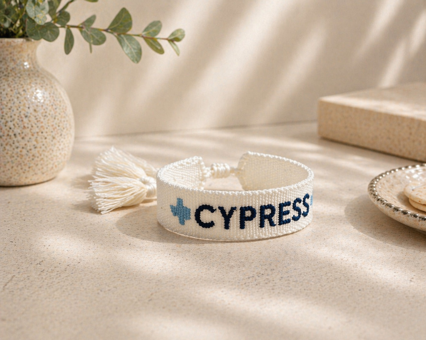 Cypress White Bracelet