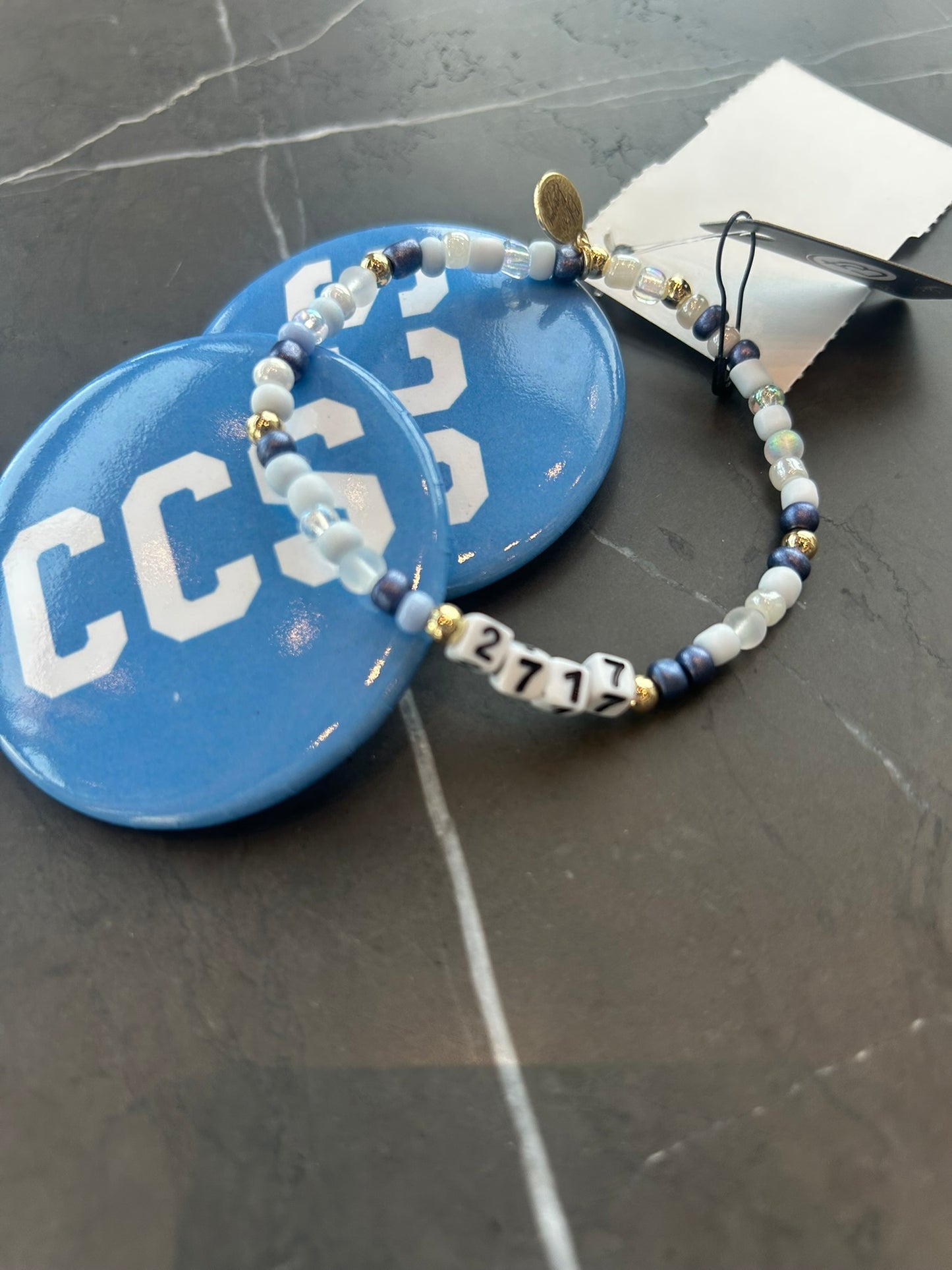 Scripture Number Bracelet