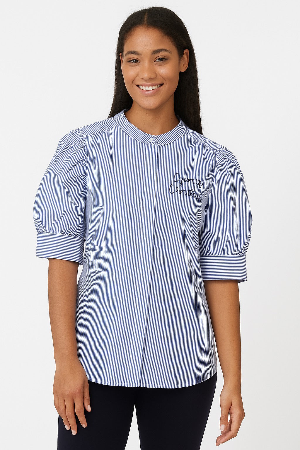 Cypress Christian Stripe Blouse