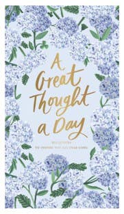 Thimble Press A Great Thought A Day Hydrangea 4.5x8
