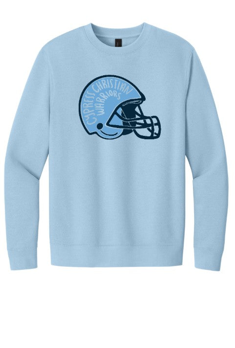 Football Helmet Sweatshirt