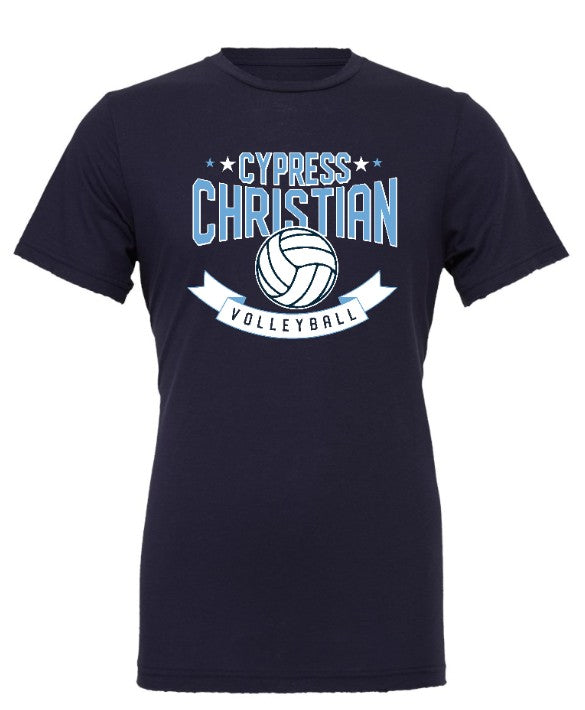 Volleyball Banner Tee Fan 2025