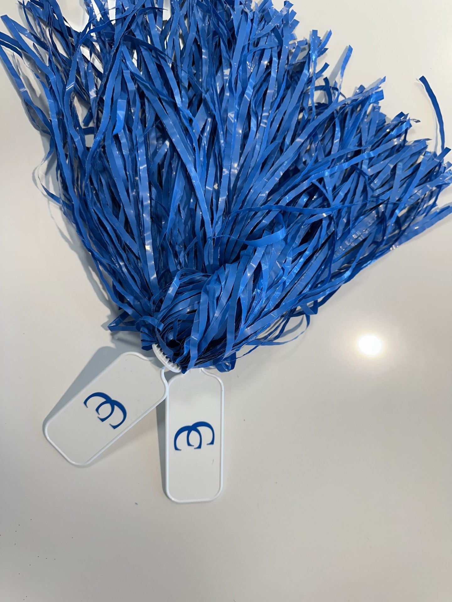 Columbia Blue Pom Poms