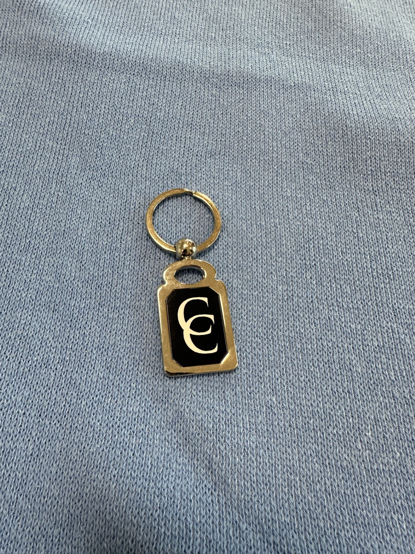 CC Silver Keychain