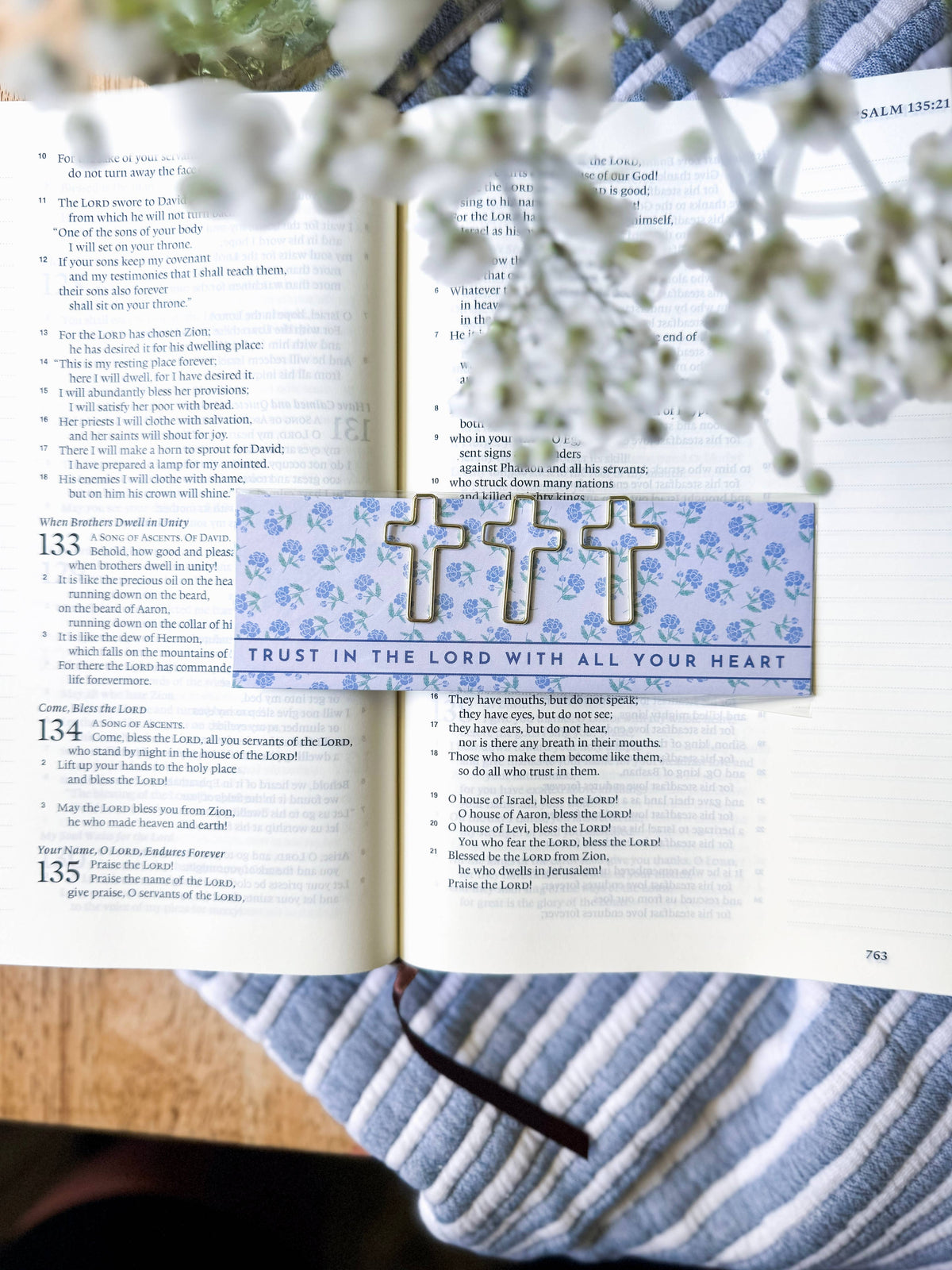 Cross Paperclip Set