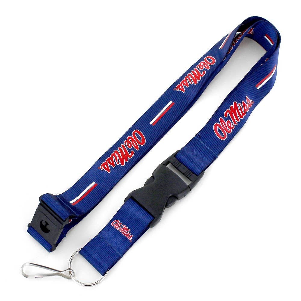 NCAA Mississippi Ole Miss Rebels Team Lanyard