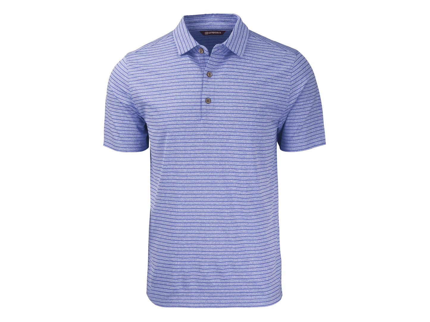 Cutter & Buck Forge Eco Heather Stripe Recycled Mens Polo