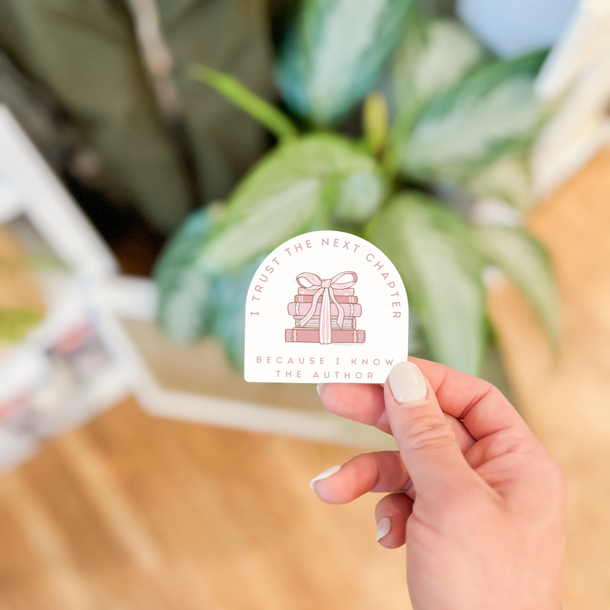 I Trust The Next Chapter Sticker