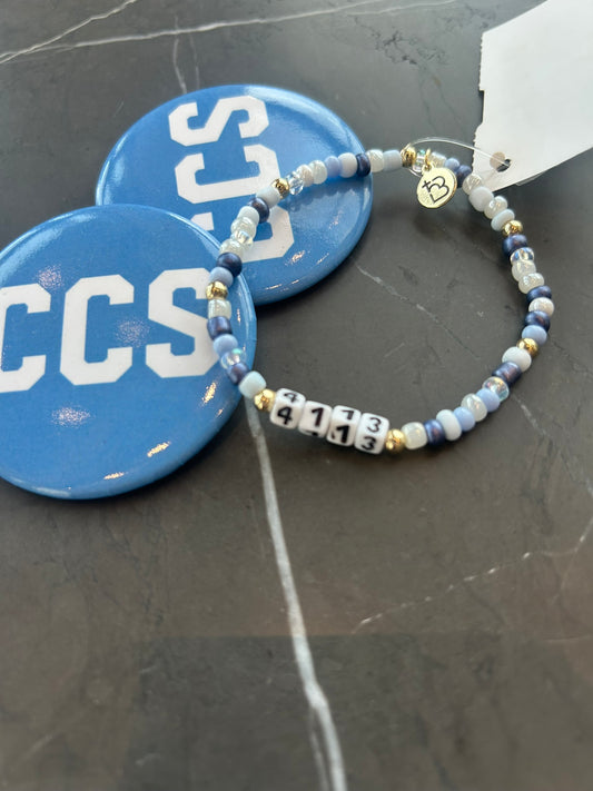 Scripture Number Bracelet