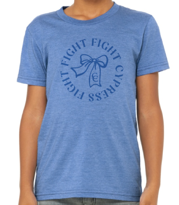 Fight Cypress Fight Columbia Youth Tee