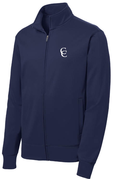 Fleece Full Zip Jacket Navy-Youth