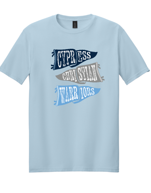Cypress Flags Adult T-Shirt