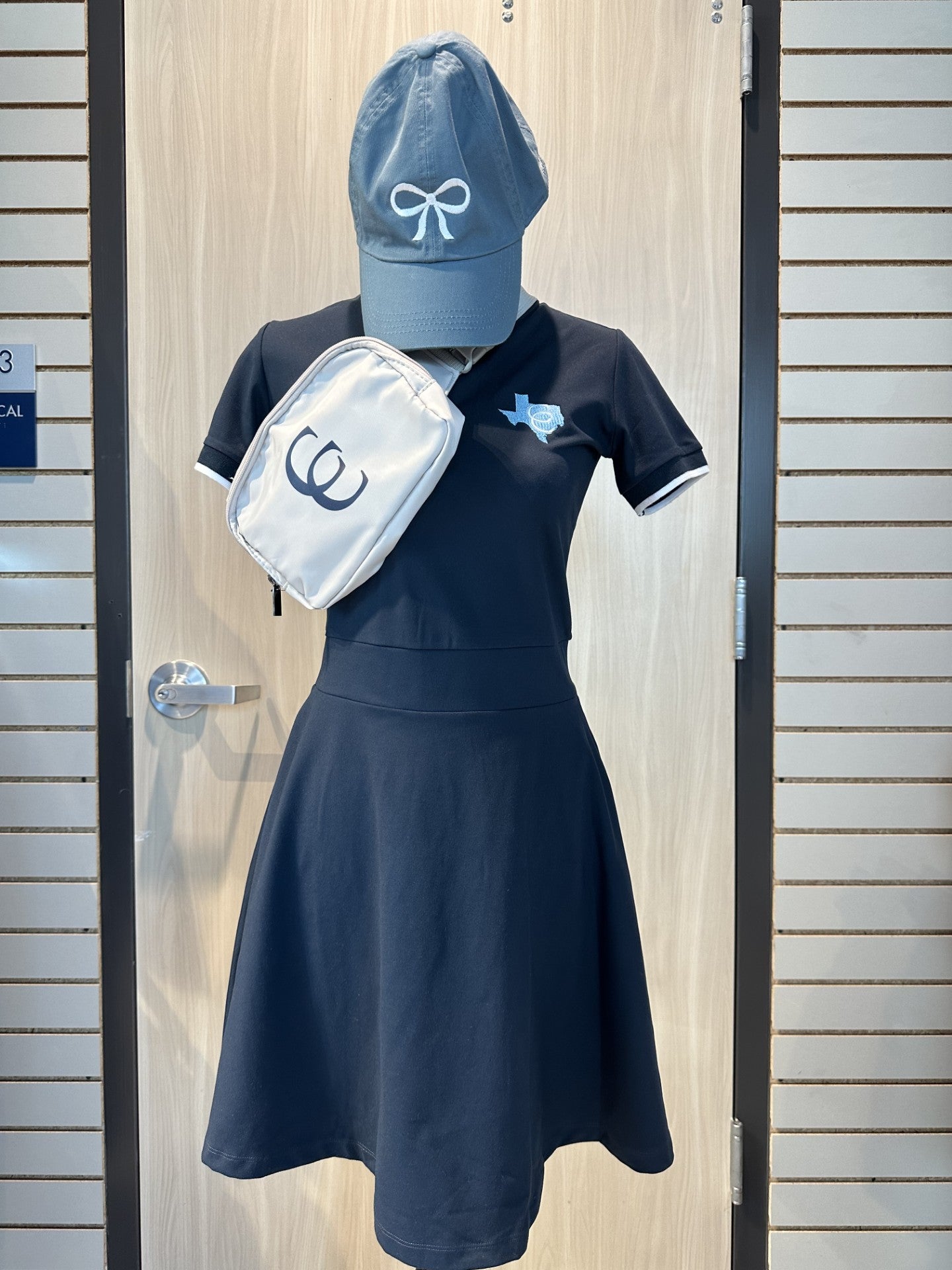 Navy Texas Athletic Dress