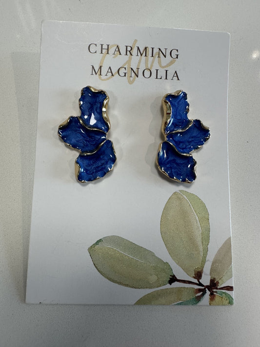 Blue Leafy Stud