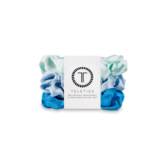 Silk Hair Scrunchie | Small | Blue My Mind