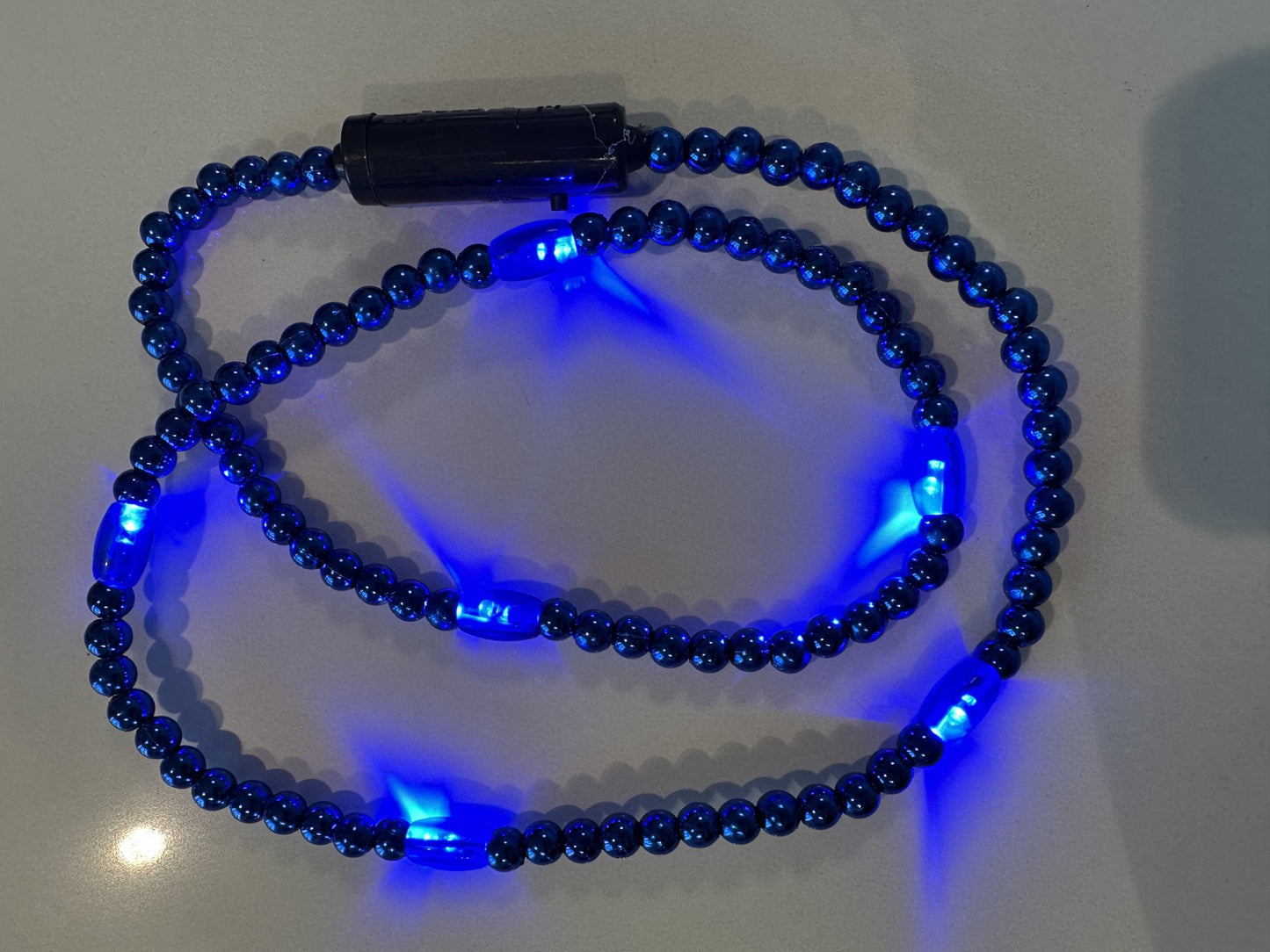 Light Up Blue Necklace