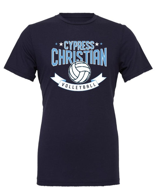 Volleyball Banner Tee Fan 2025