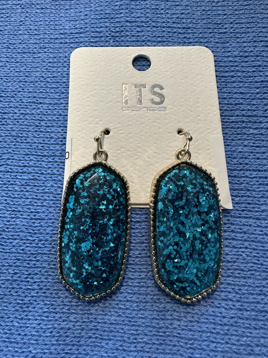 Smooth Glitter Dangle