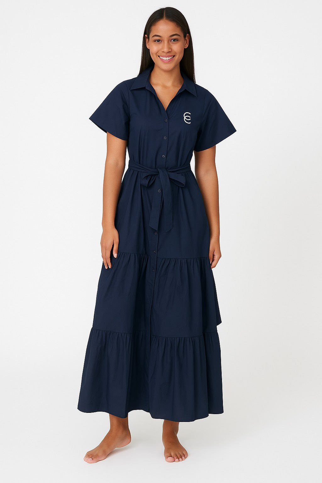 Navy Maxi CC Dress