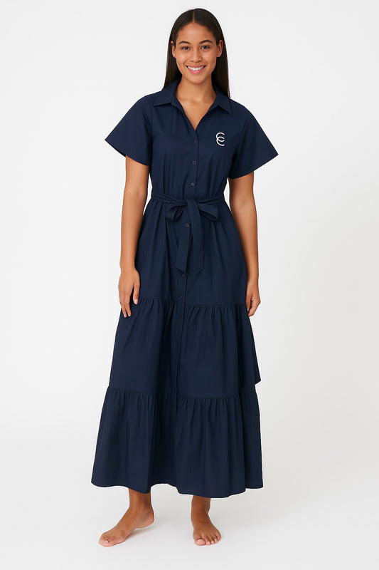 Navy Maxi CC Dress
